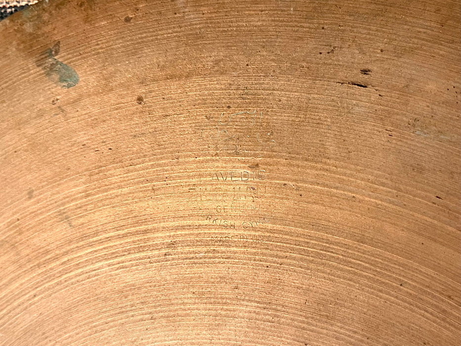 VERY PAPER THIN 1950s Vintage Zildjian 14” Hihats 696 732 g LIGHT AIRY WHISPY TONE! GORGEOUS!