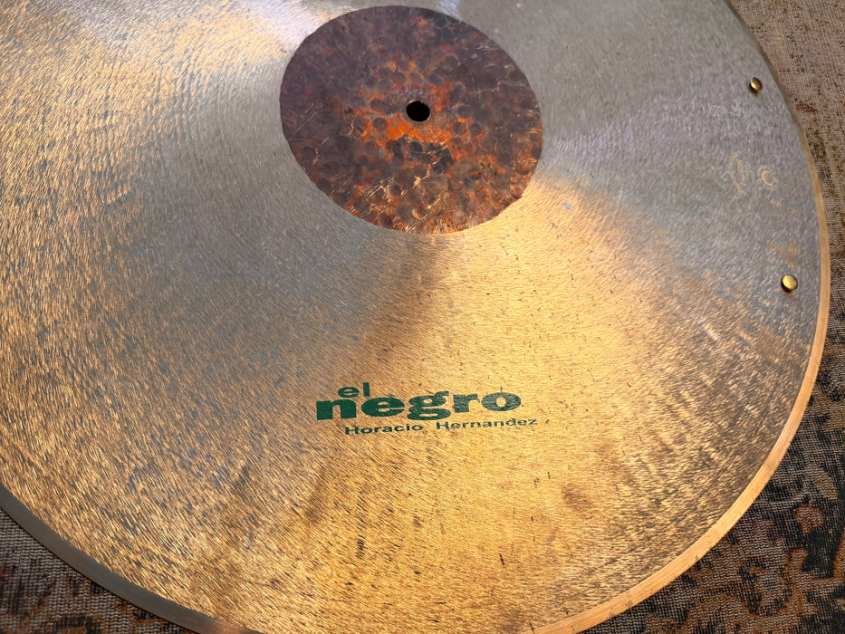 ISTANBUL Mehmet HORACIO EL NEGRO FLAT RIDE 22” Sizzle Immaculate! Stunning! Controlled! Ultra Mellow! 2418 g