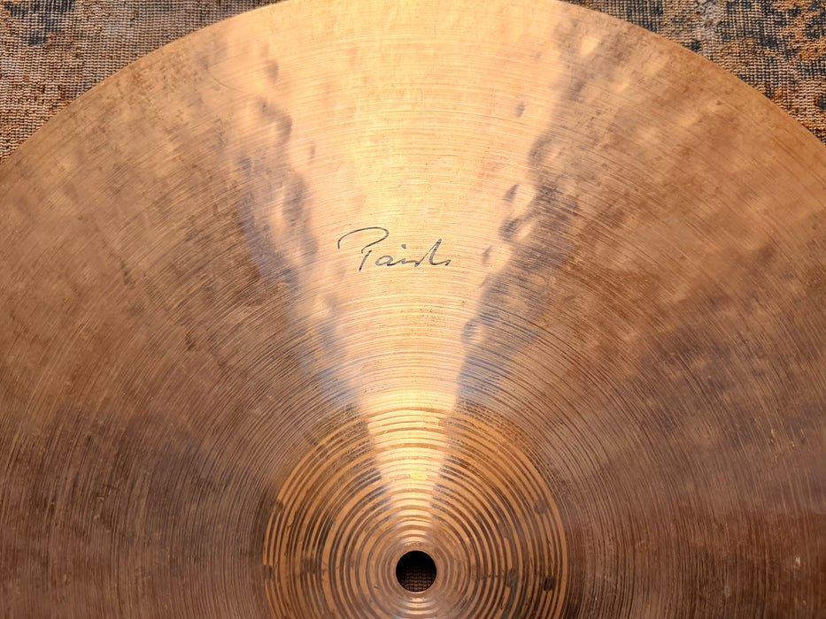 Paiste TRADITIONAL Thin Crash 18” ULTRA MELLOW Dark Warm! Earlier! 1290 g Don’t Pay $615?
