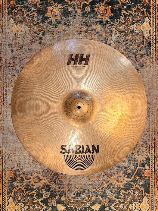 Sabian HH RAW BELL DRY Ride 21" An Auspicious 3333 g BRILLIANT! Why Pay $650???