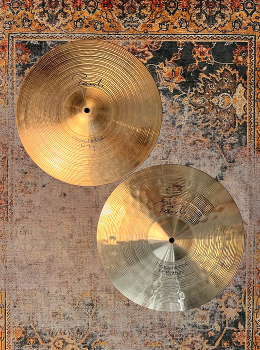 ULTRA CRISP Very Early PAISTE SIGNATURE 14” HEAVY HIHATS 1080 1204 g Don’t Pay $720!!