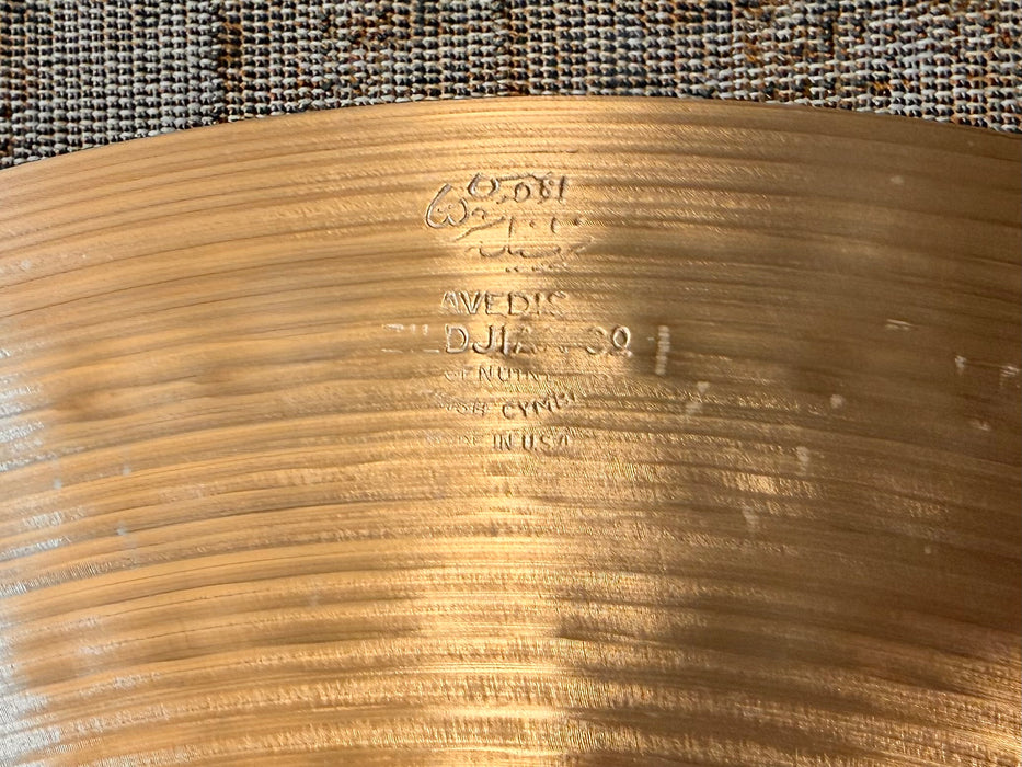 Rare Limited Zildjian TAKE 5 RIDE 20” IMMACULATE! THIN ONE At Only 1965 g Semi-Dark Balanced