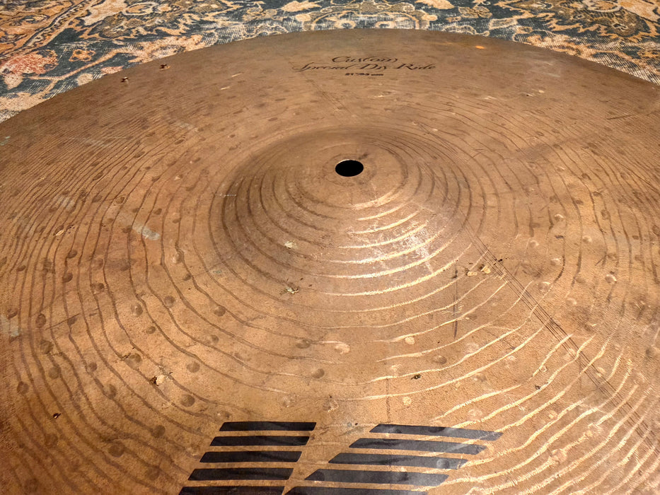 Zildjian ORIGINAL K Custom SPECIAL DRY Ride 21” Fantastic DRY Stick Attack + Sizzle AGED! 2445 g