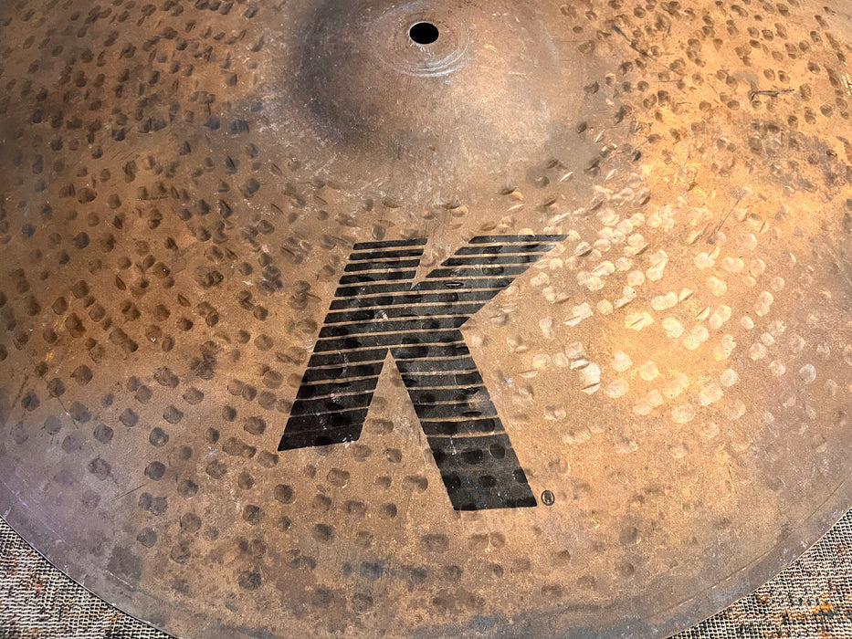 Zildjian K Custom LEFT SIDE Ride SIZZLE 20” 2504 g PERFECT! DRY w/ LIGHT COMPLEXITY! Why Pay $500?