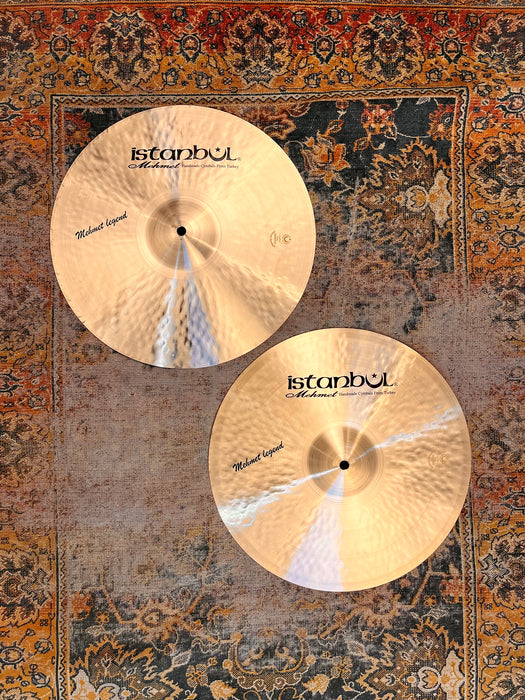ISTANBUL Mehmet 15” Legend Hihats Mel Lewis 1184 1336 g Glowing WARM Dark IMMACULATE