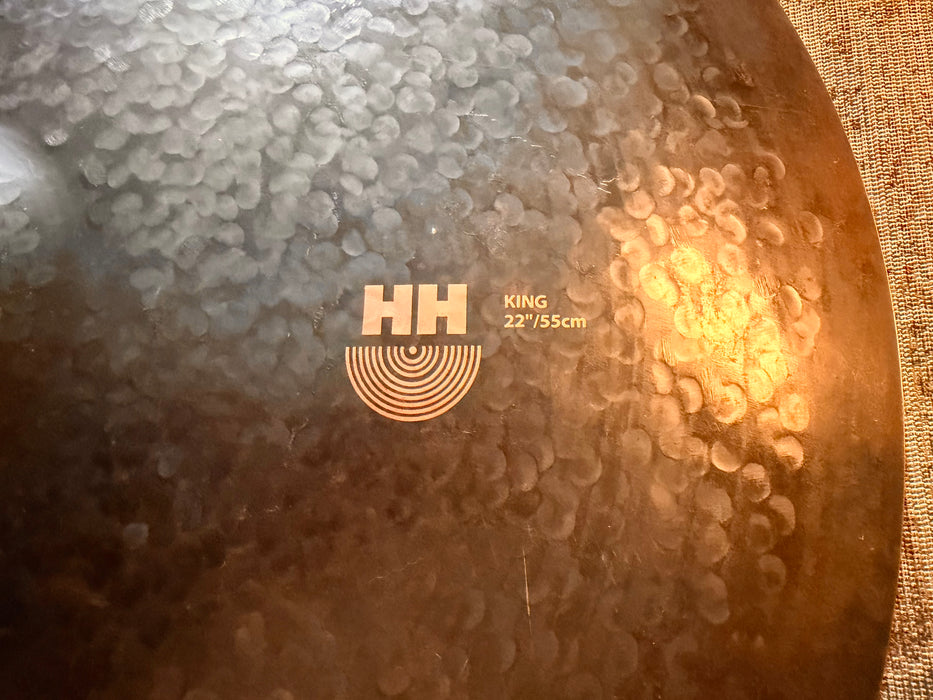 Sabian HH KING Ride 22” HAND HAMMERED DRY w LIGHT COMPLEXITY! 2516 g CLEAN! Stunning! Discontinued