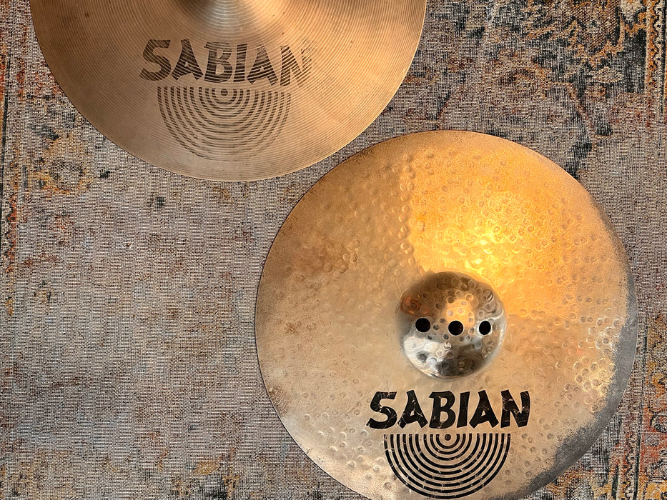 Sabian FUSION Hihats 14s” 1068 1614 g CRISP K/Z style CLEAN TONE! Articulate! Brilliant FINISH AA