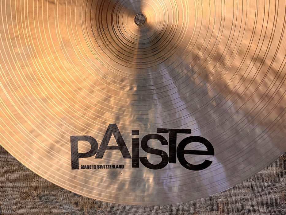 Paiste MASTERS Dark Crash 18” Gorgeous PAPER THIN Dark Complex at 1295 g Don’t Pay $550 For A Guess