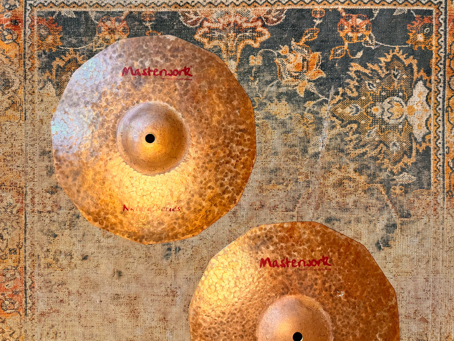 ALL ABOUT 12! Masterwork DODECAGON Turk Style Unlathed 12” Hihats PERFECT! 450 620 g EFFECTS