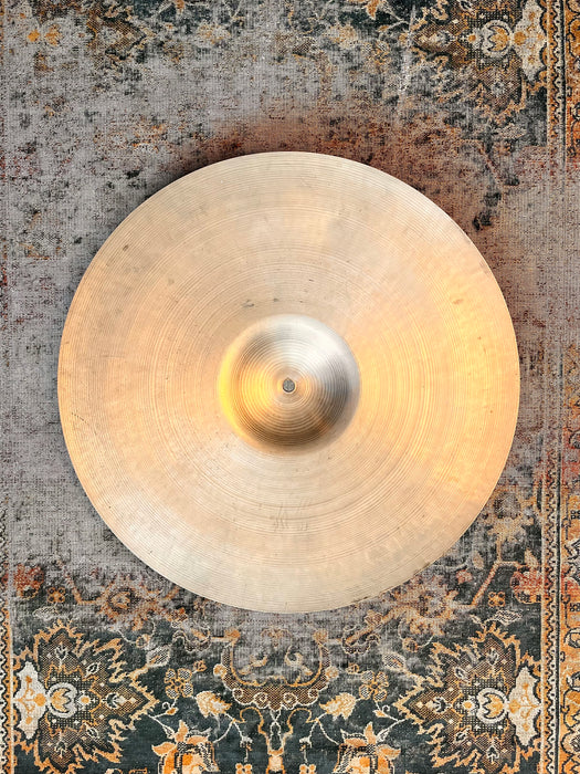 ULTRA RARE Vintage ZILDJIAN BOUNCE Ride Crash 18” 1524 g Hand Hammered LIGHT Golden COMPLEXITY