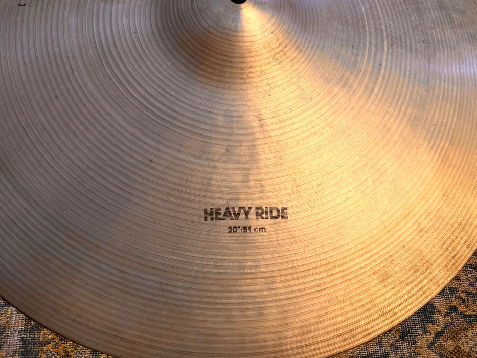 Vintage Zildjian 1980s K Heavy Ride 20” 2640 g SUPER DARK! DRY! Vintage GADD! CLEAN