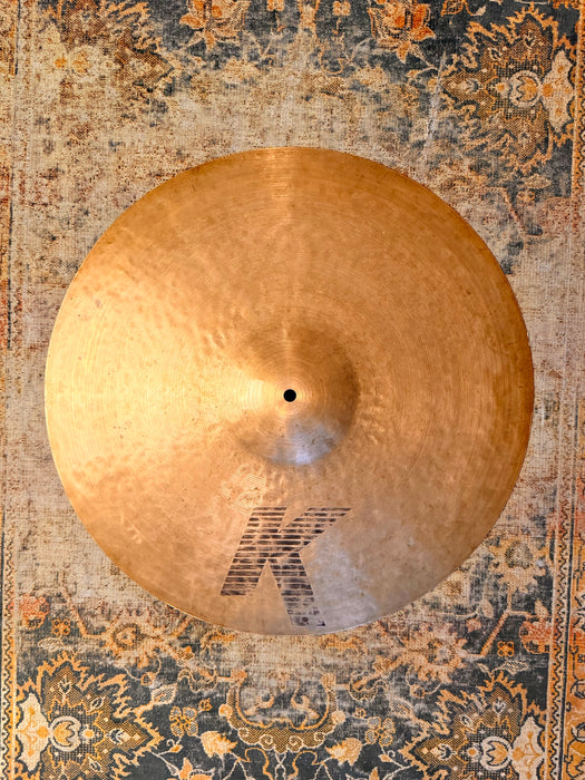 THE FAMOUS Vintage Zildjian EAK K Ride 20” 2462 g SUPER DARK! DRY! Vintage GADD Vibes!
