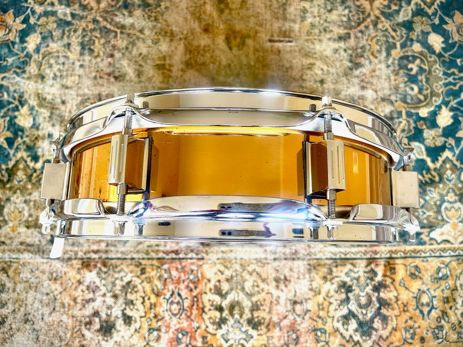 DISCONTINUED Hard to Find LUDWIG BRONZE Piccolo Snare 3” X 13” CLEAN Famous