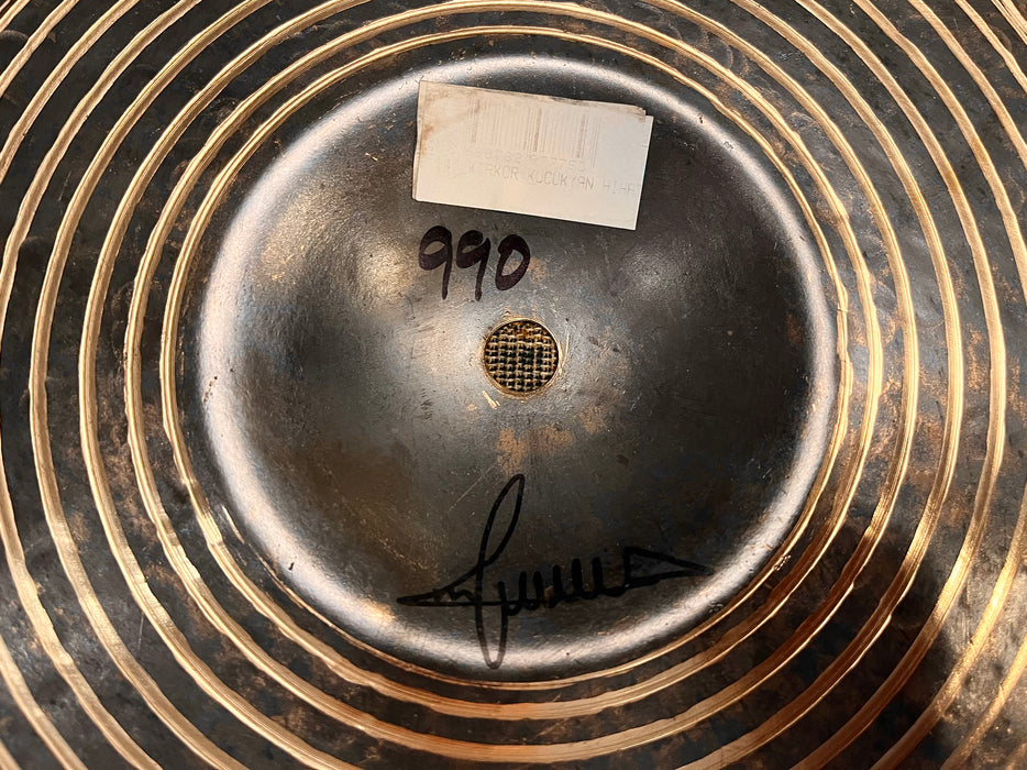 Dark Dry Istanbul Mehmet Kirkor K 14” Hihats 990 1150 g IMMACULATE Unique Black Gold
