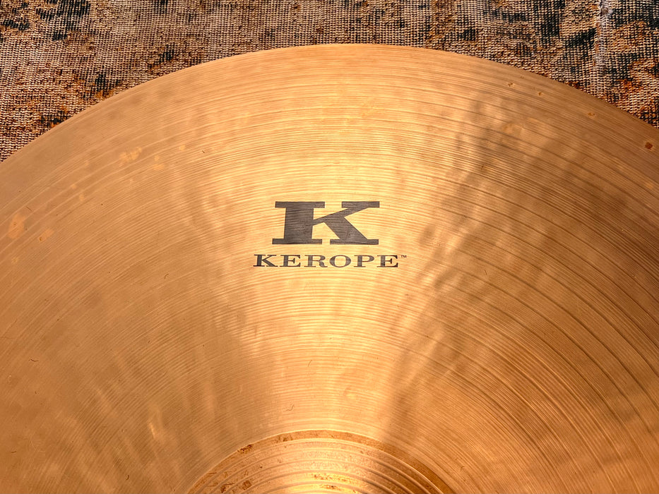 Zildjian KEROPE 20” Ride Crash 2114 g EARLY ONE! Smooth CLEAN Amazing! The ORIGINAL