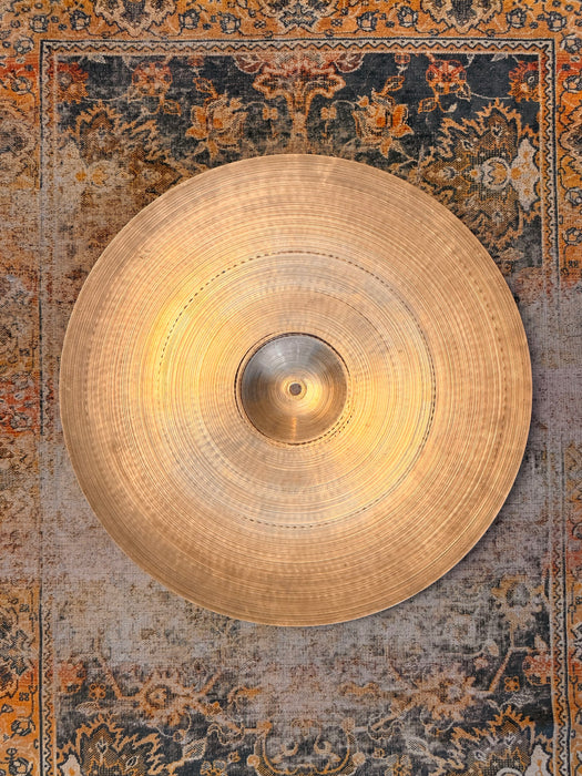 1950s Vintage ZILDJIAN 20" LIGHT Ride or Crash GORGEOUS Only 1977 g Sounds Awesome Versatile