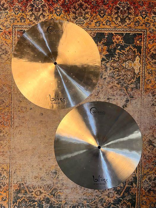 MASSIVE Warm DARK 16” Dream Hihats 1254 1392 g IMMACULATE! Huge DEEP Fat Hats! NOT $500