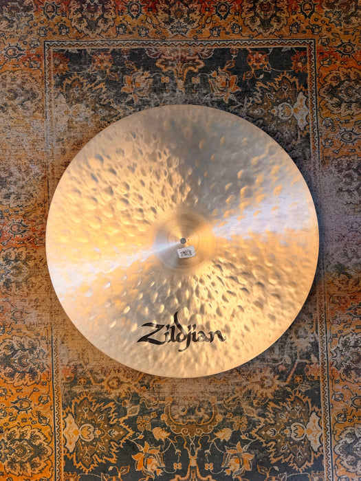 ZILDJIAN K LIGHT RIDE 22” Beautiful Light Complex Smoky Gem! 2556 g Plays Soft MELLOW!