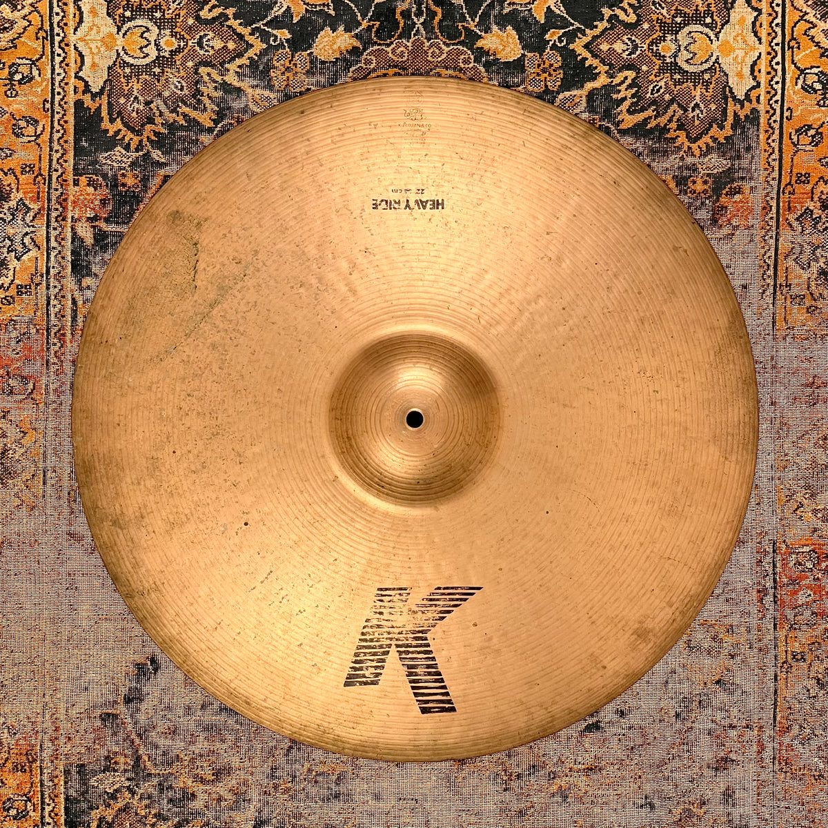瓔珞 Rare Discontinued Zildjian 22” K Heavy Ride BRILLIANT 3686 g