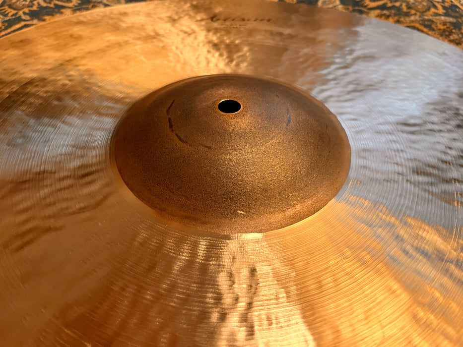 Sabian 40th ANNIVERSARY ARTISAN Raw Bell 22” Ride 3472 g w BAG & CERTIFICATE! Rare! LIMITED!