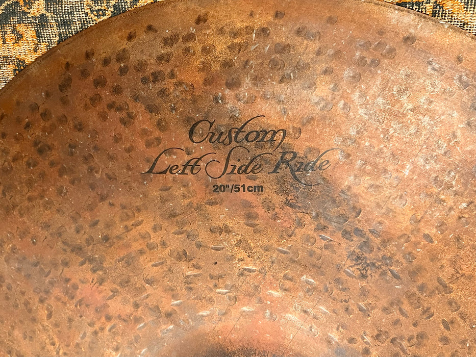 ONE OF THE DRIEST Zildjian K Custom LEFT SIDE Ride SIZZLE 20” 2274 g Supreme Stick Articulation
