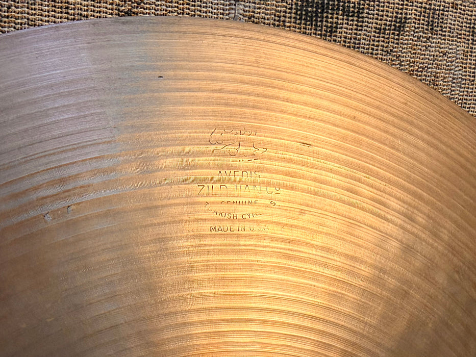 Vintage Zildjian 1960s New Beat 14” Hihats 896 1320 g LIGHT! AMAZING Tone! EARLY NEW BEATS