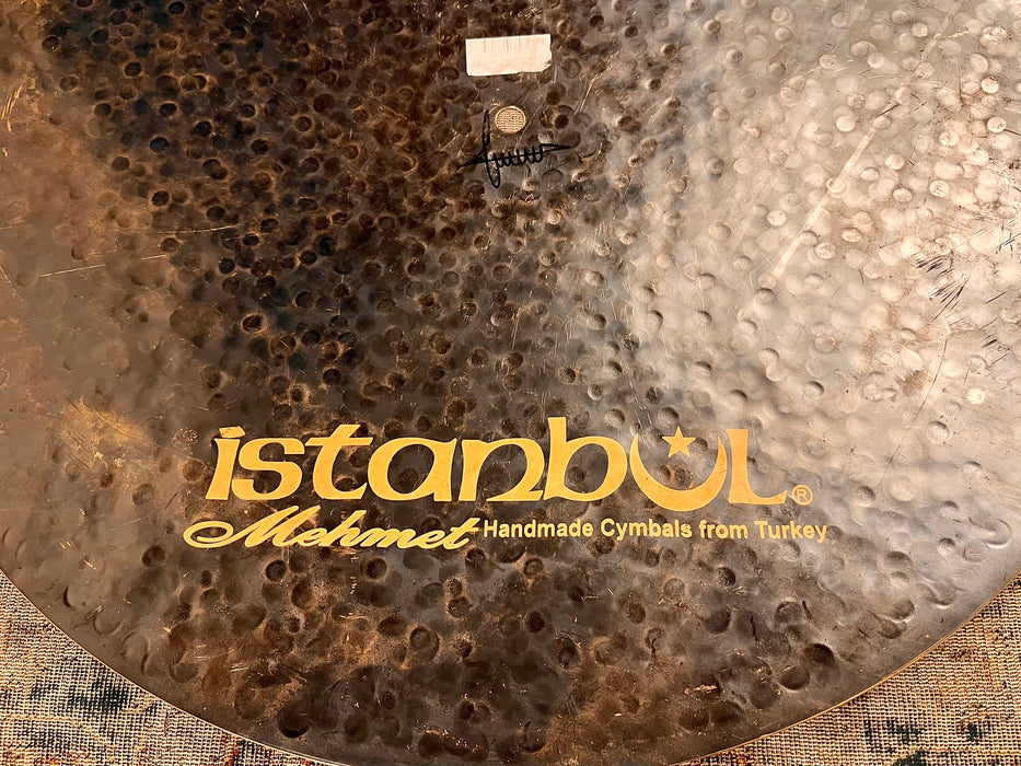 Amazing Istanbul Mehmet 61st Anniversary 22” FLAT RIDE 2397 g RAW DRY BUT SMOOTH! Rare!