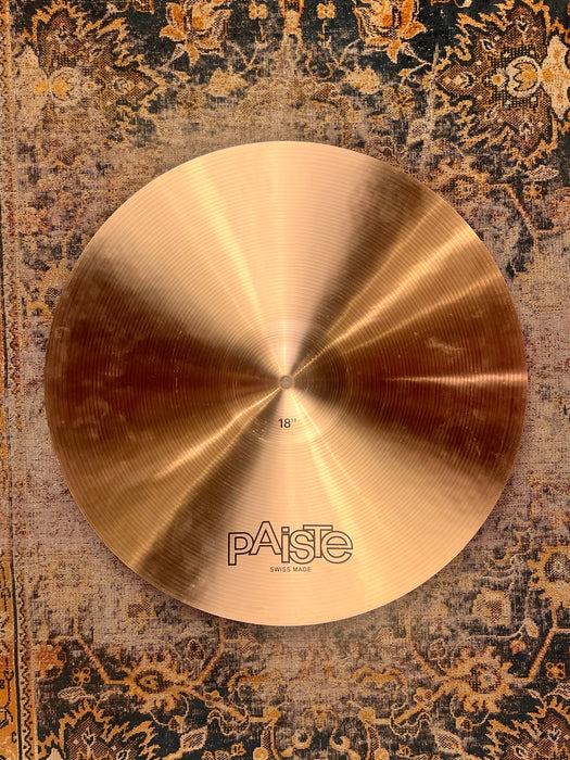 PERFECT Paiste 602 THIN CRASH 18” 1346 g WHY Pay $490?