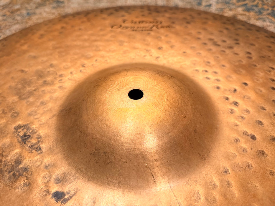 Zildjian K CUSTOM ORGANIC Ride 21” PERFECT! 2542 g DRY w RAW TOP & BRILLIANT UNDERSIDE! Why Pay $580?
