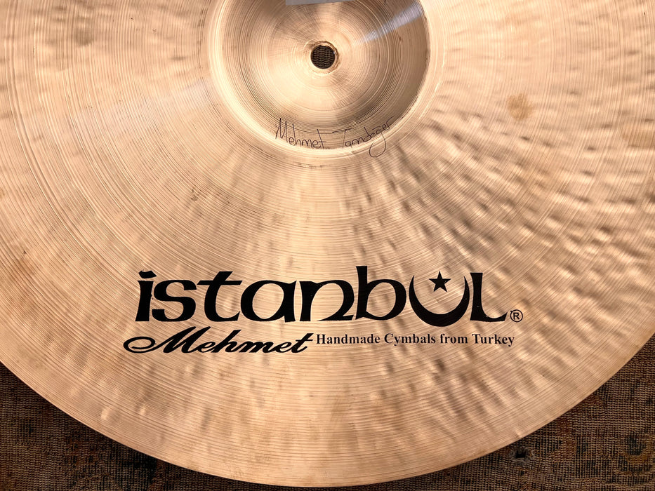 DARK Glowing Warm Istanbul Mehmet LEGEND Crash 18” 1344 g Rare MINT Mel Lewis