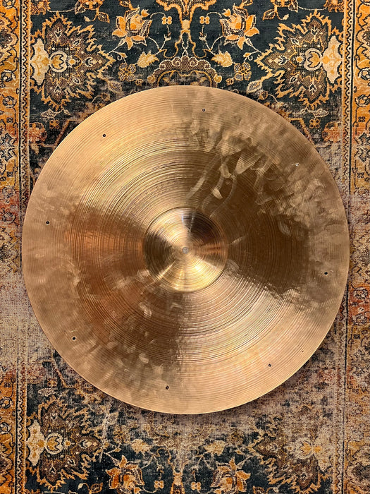 Great Definition DARK Vintage Zildjian 1960s Sizzle Ride 22” 2796 g Warm