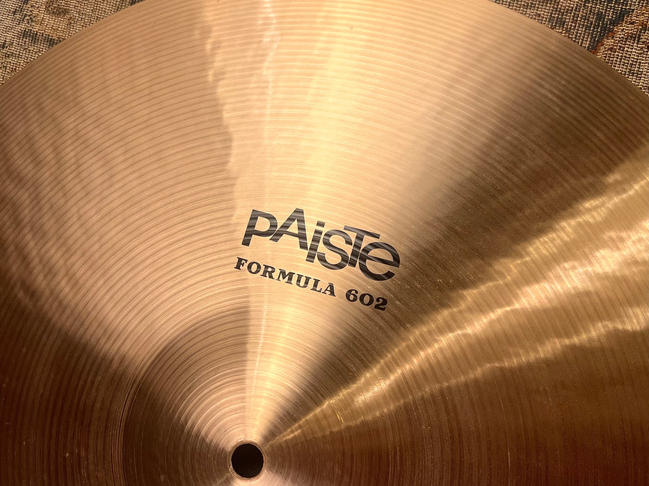 PERFECT Paiste 602 THIN CRASH 18” 1346 g WHY Pay $490?