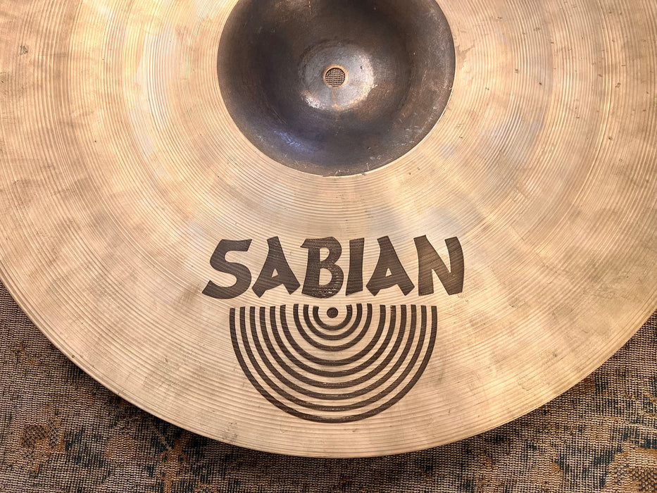 DARK Sabian Signature SATURATION Crash 18” 1414 g Raw Bell! Discontinued