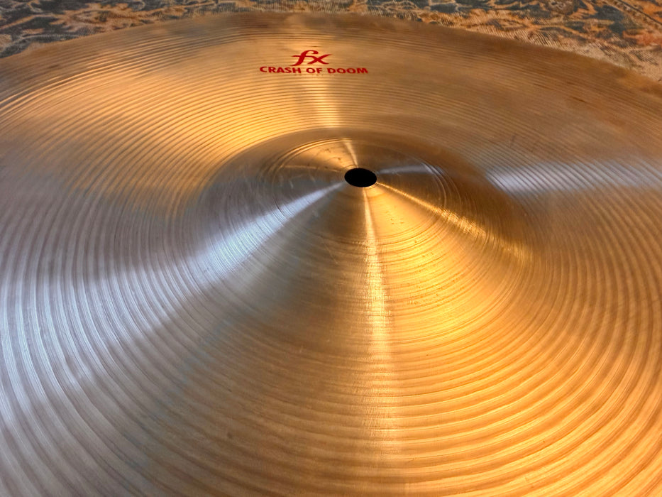 ZILDJIAN Oriental Crash of DOOM 20” FX Crash Ride Effects 1956 g SUPER COMPLEX Dark! Immaculate!