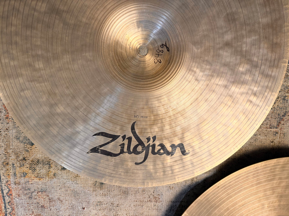 Rare Zildjian KEROPE Hihats 14” THIN 848 1166 g DEEP RICH Gorgeous! LIGHT COMPLEX! Discontinued!