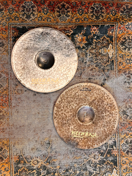 RARE Raw ISTANBUL Mehmet 61st Anniversary Vintage Series Hihats 14” 885 1105 g MINT Stunning