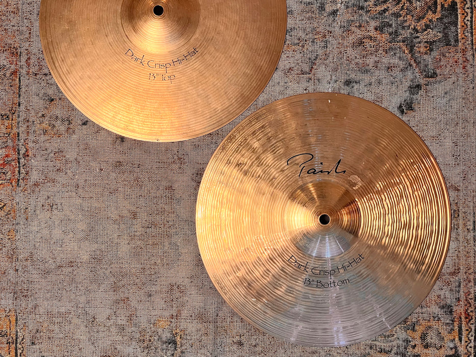 Paiste Signature DARK CRISP 13” Hihats 716 1256 g DON’T PAY $670! These DO EXACTLY What They Promise!