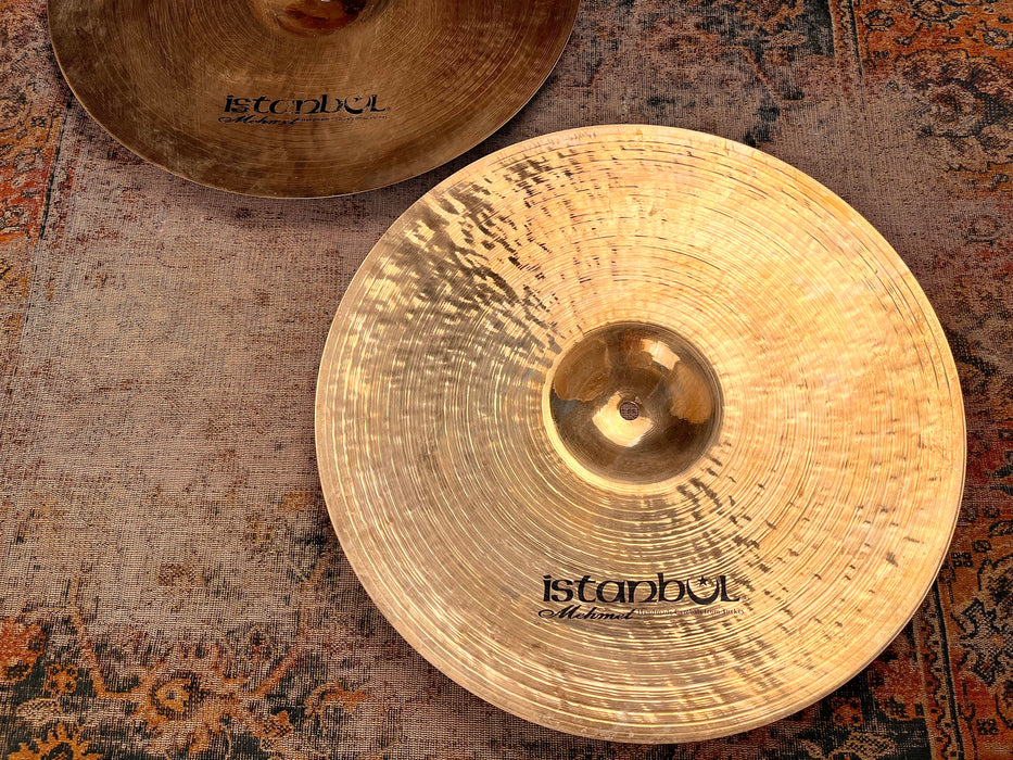 SMOOTH ISTANBUL Mehmet BRILLIANT 16” Hihats 1020 1170 g Mellow Dark Shimmer