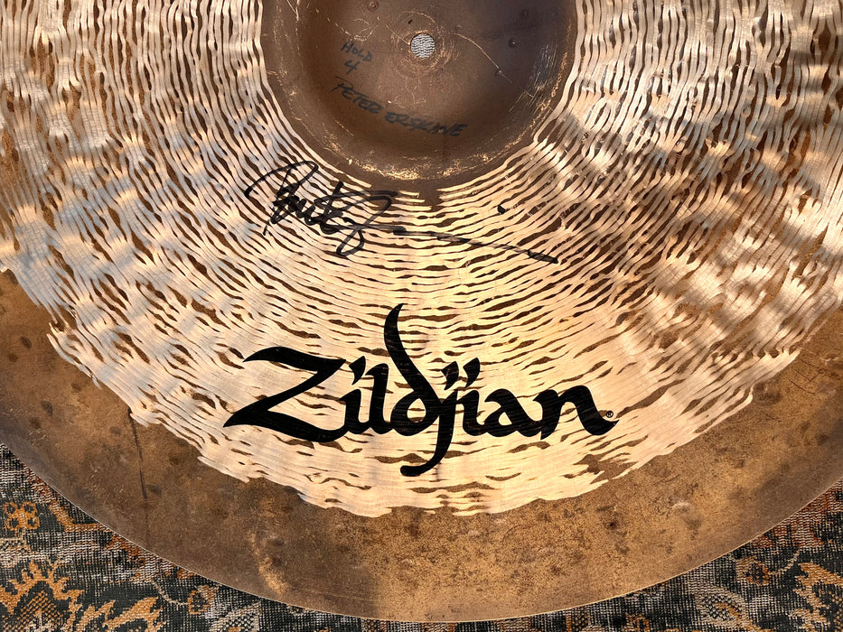 “HOLD 4 PETER ERSKINE” # 6 BILL STEWART Zildjian K Custom DRY COMPLEX Ride 22” 2288 g Medium Thin! CLEAN!