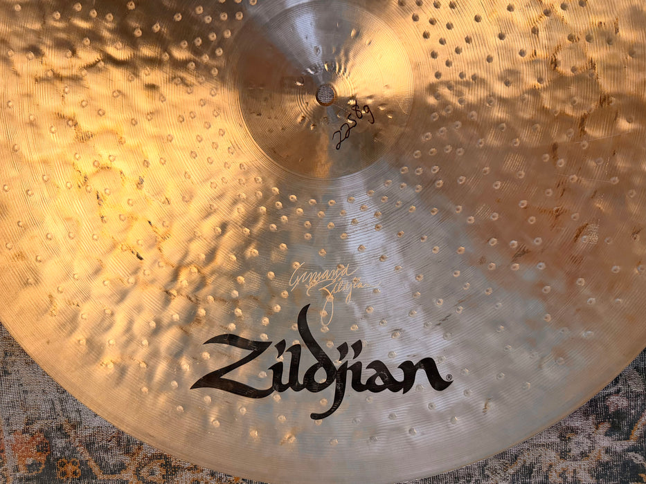 Zildjian K CONSTANTINOPLE OVERHAMMERED THIN 22” Gorgeous LIGHT AIRY COMPLEX! 2258 g