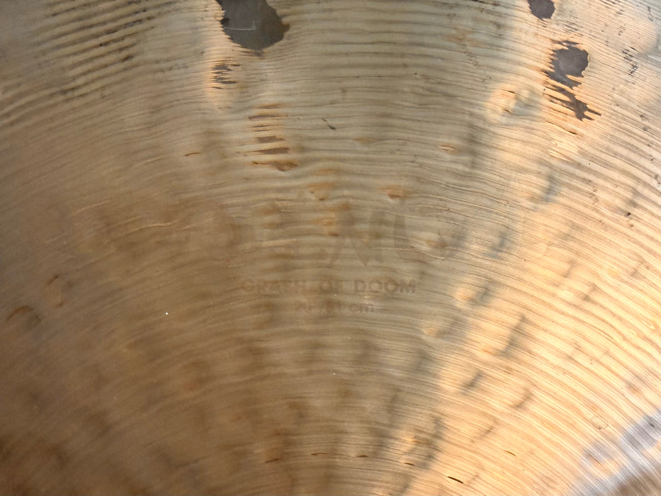 ZILDJIAN Oriental Crash of DOOM 20” FX Crash Ride Effects EARLIER WAVY Version! Picked By Paul Francis! 1998 g
