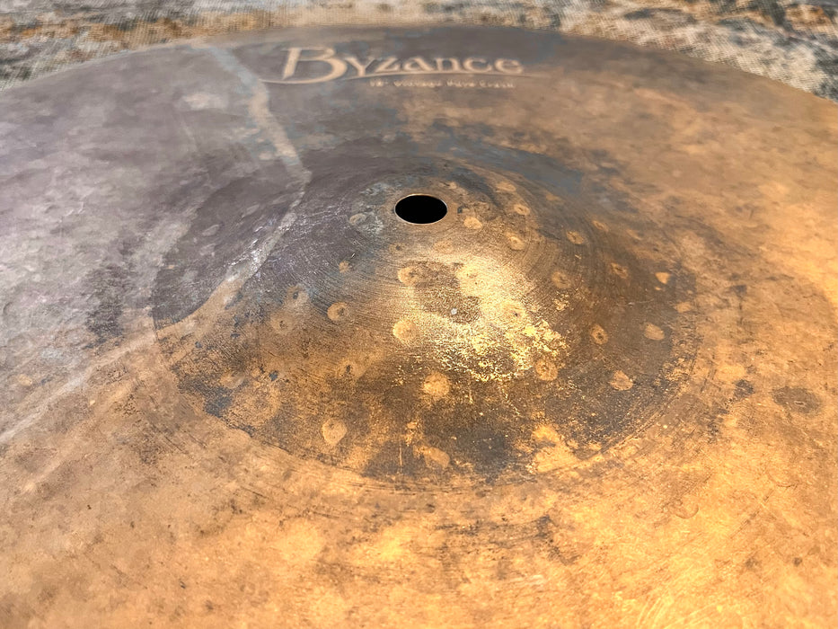 Meinl BYZANCE VINTAGE PURE CRASH 18” 1374 g Dry Complex! AMAZING Shape! Don’t Pay $430!!