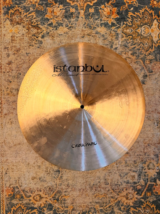 RARE Istanbul Mehmet China PANG Swish 18” Exotic EFFECTS Crash! Paper Thin Easily Bendable 1186 g