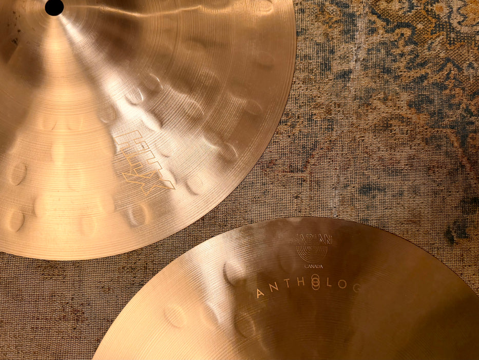 Sabian HHX ANTHOLOGY HIGH BELL 14” Hihats PERFECT! CRISP SEMI-DRY Articulate! 1045 1460 g DON’T Pay $740!