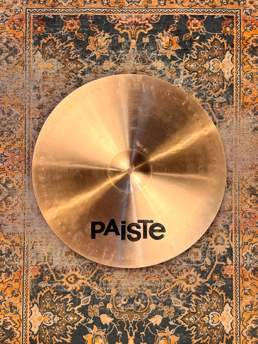 RARE Vintage Paiste Sound Creation BRIGHT MEDIUM RIDE 20” 2529 g SUPER CLEAN Look and TONE