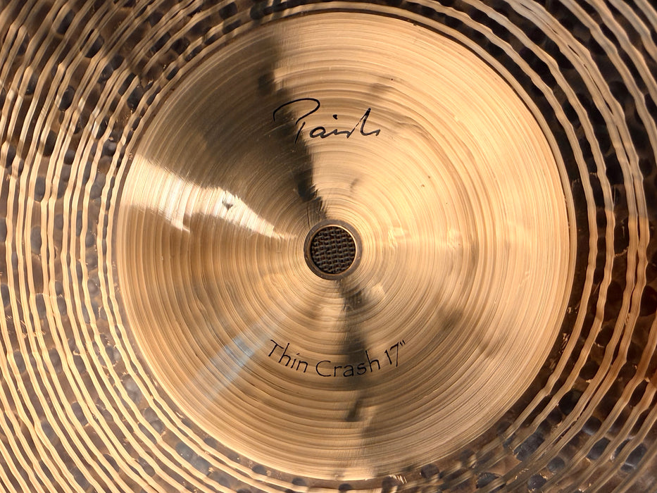 Paiste TRADITIONAL Thin Crash 17” ONLY 1056 g CLEAN! Amazing Warm Complex! DON’T PAY $550!