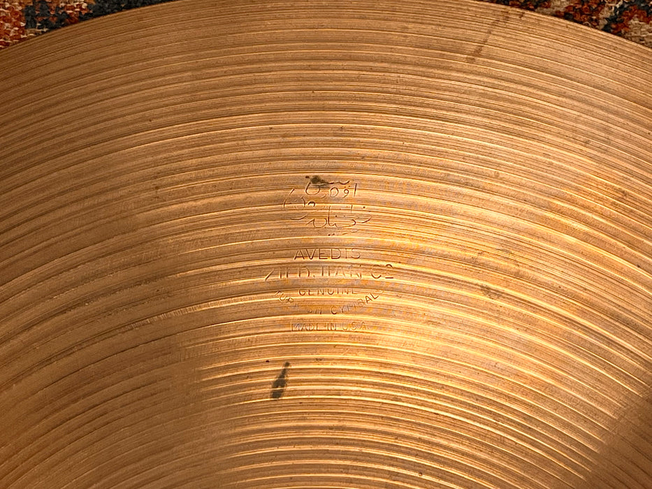 1960s Vintage Zildjian 14” Hihats 825 1040 g RINGO Light Whipsy Classic 60s TONE! Complex!