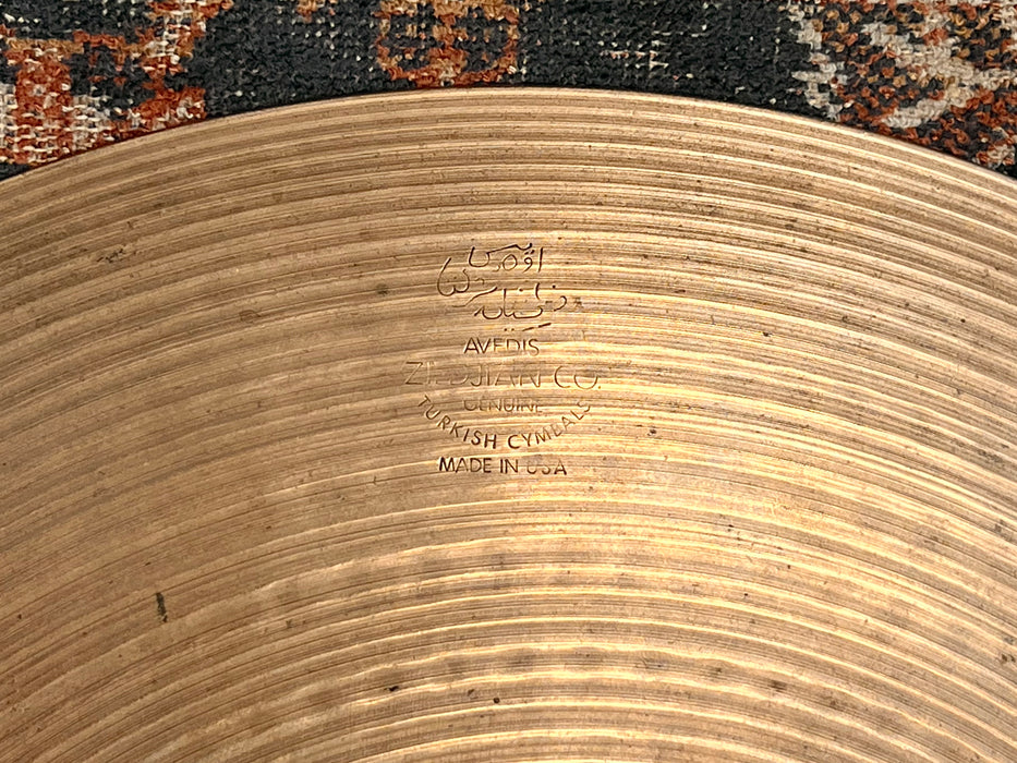 CRISP CLEAN Sounding Vintage 1970s Zildjian New Beat 14” Hihats 1094 1472 g