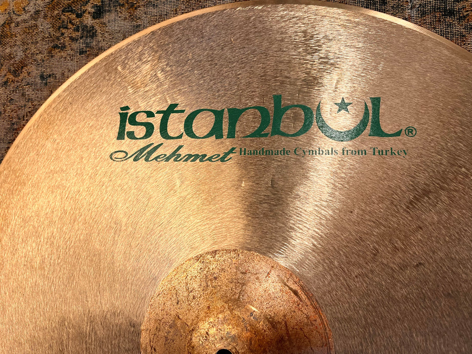 ISTANBUL Mehmet Horacio EL Negro Hernandez Ride 22” BRUSHED FINISH 2690 g GORGEOUS!