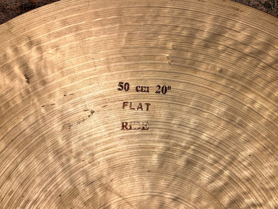 RARE Istanbul Agop Mehmet Pre Split Flat Ride 20” 3085 Gs DANNY GOTTLIEB CLEAN